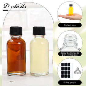 Hsei labels and funnels kit helps you label and pour samples neatly.