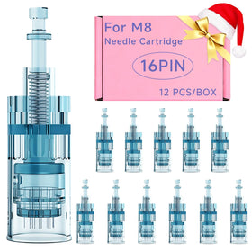 HSENBK 16-pin Dr Pen M8 cartridge 0.25mm ready for hygienic single-use sessions