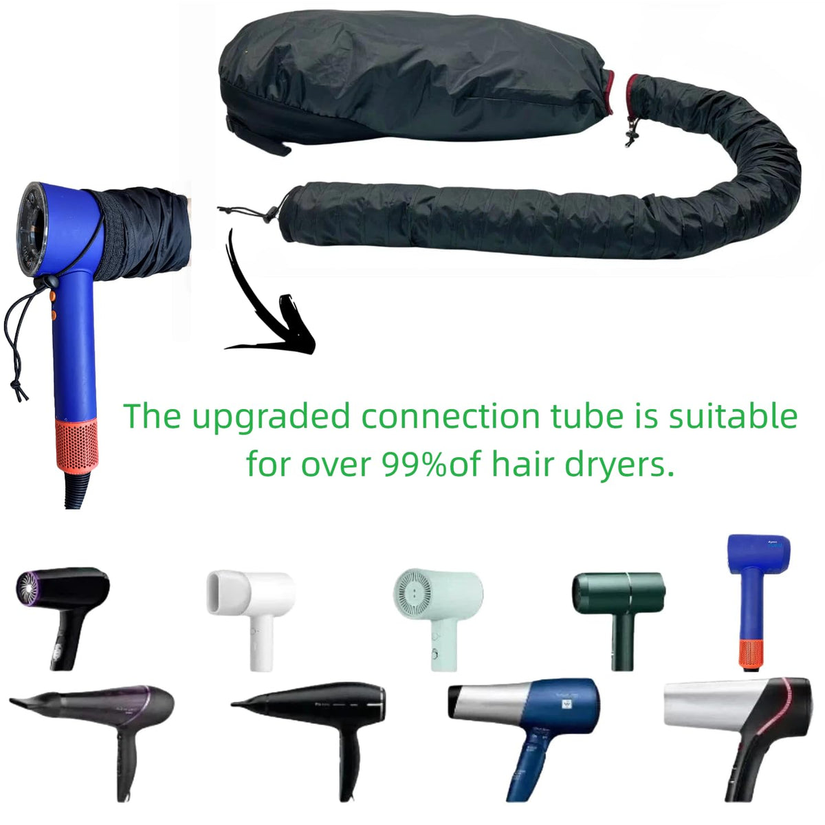 HSHHPZ quiet home drying setup for curl care