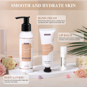 HSOEIXL body scrub exfoliates to reveal brighter, softer skin.