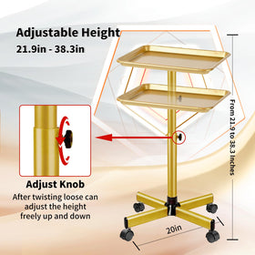 HSONBIUTY 360-degree swivel wheels enabling smooth, quiet movement