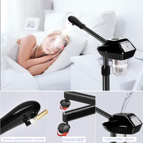 HSONBIUTY steamer height-adjustment supports different setups