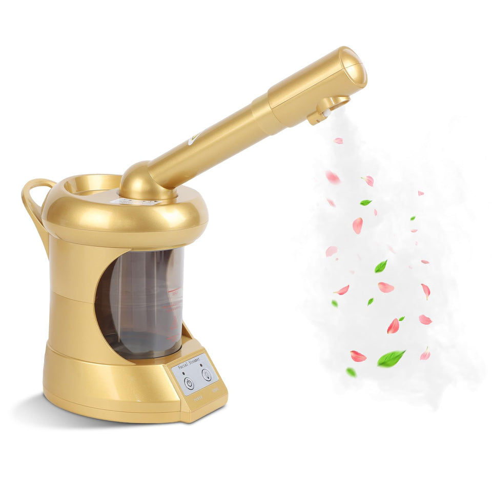 HSONBIUTY facial steamer extendable arm for flexible at-home use.