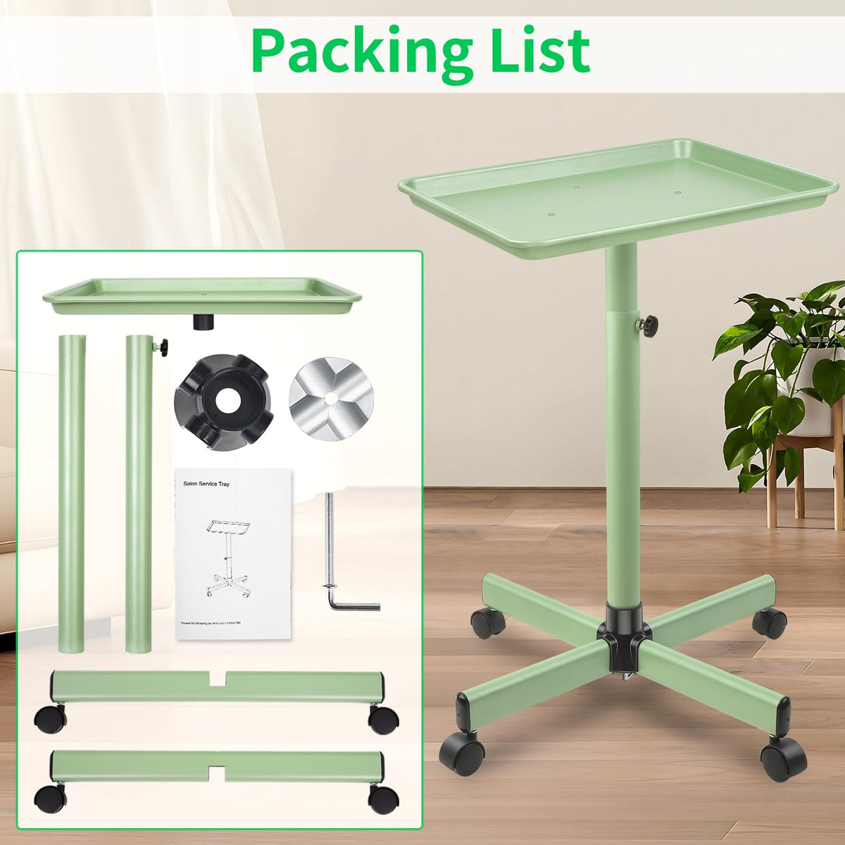HSONBIUTY hair salon tray suitable for busy styling stations