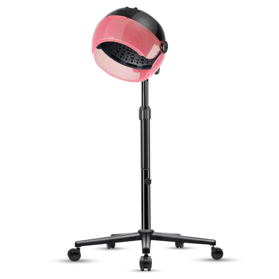 HSONBIUTY hooded dryer with digital display for precise, gentle drying.