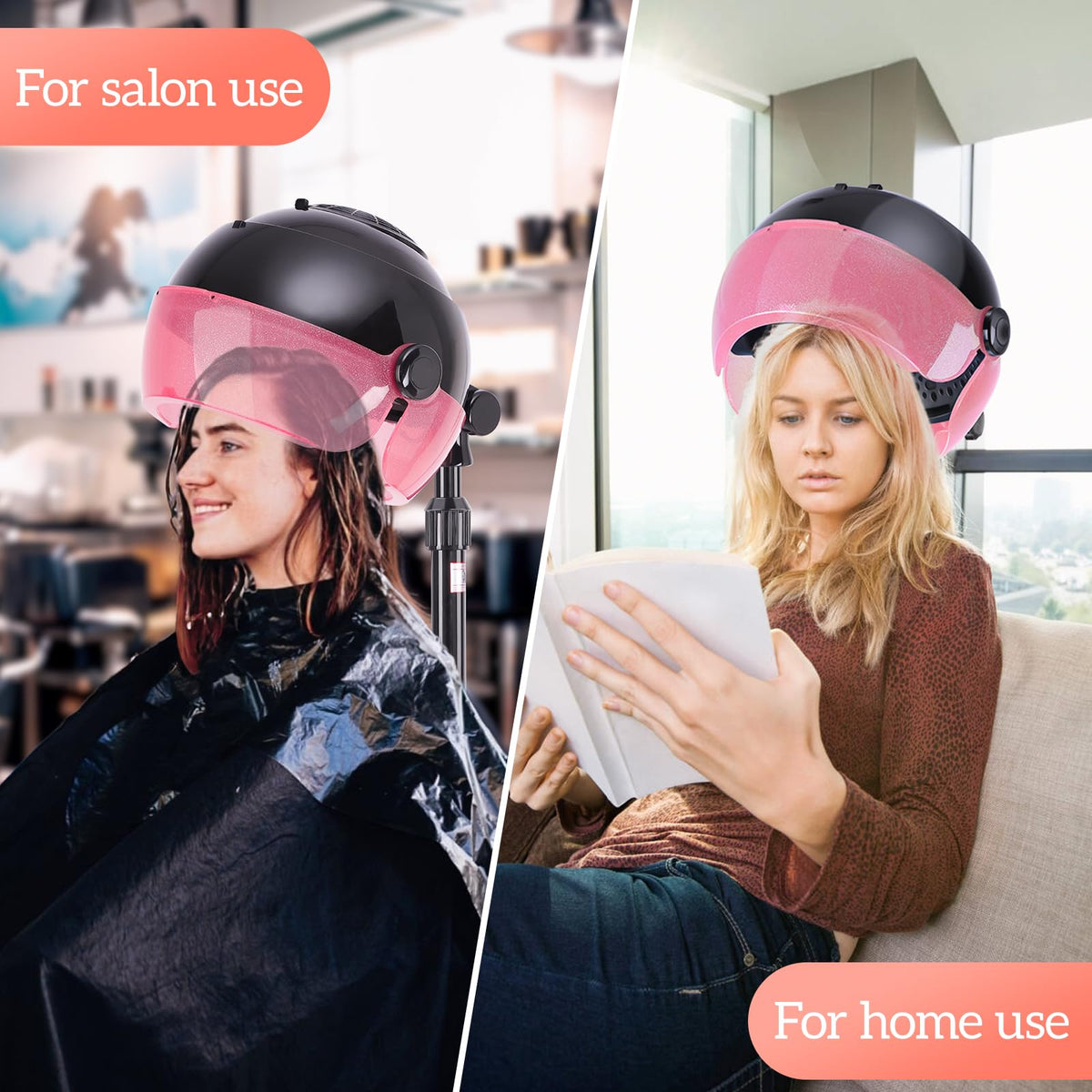 HSONBIUTY ionic dryer with removable air filter for easy cleaning and maintenance.