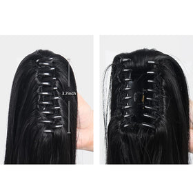 Daily-use ready HSPJHTM ponytail extension for busy mornings.