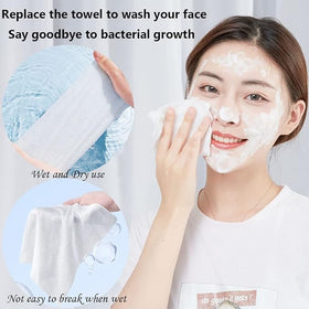 Hsxfl cotton face towel soft texture ideal for gentle skincare routines