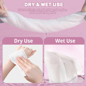 Hsxfl wet and dry dual-purpose towel supports versatile cleaning tasks