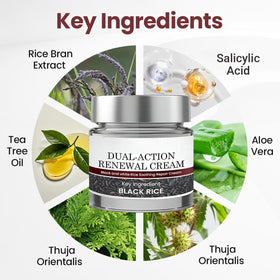 HTKINMI black rice extract nourishes and revitalizes the skin.