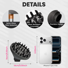 HTKMOS durable design supports long-lasting Dyson Airwrap use.