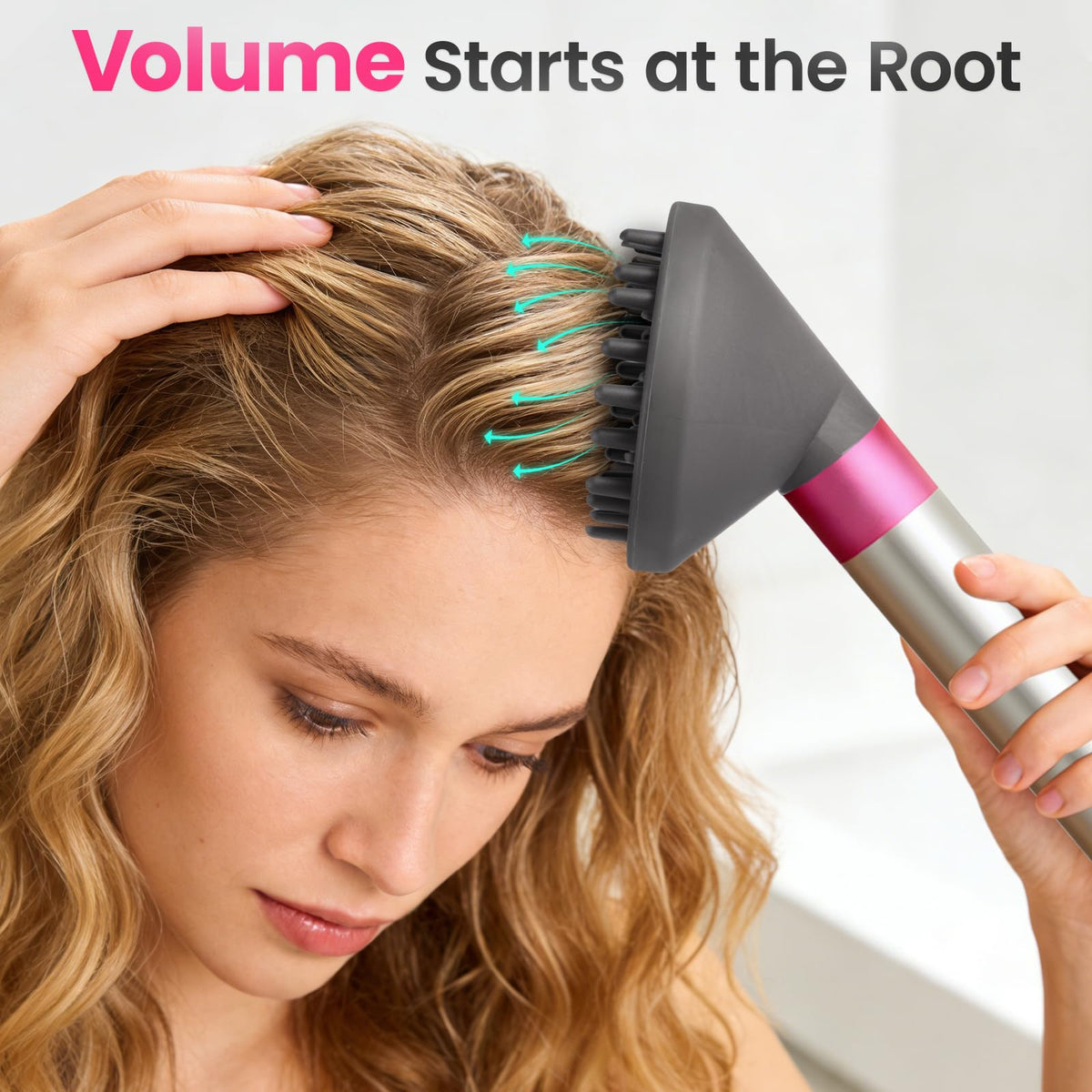 HTKMOS diffuser root lift delivers fuller volume from the scalp.