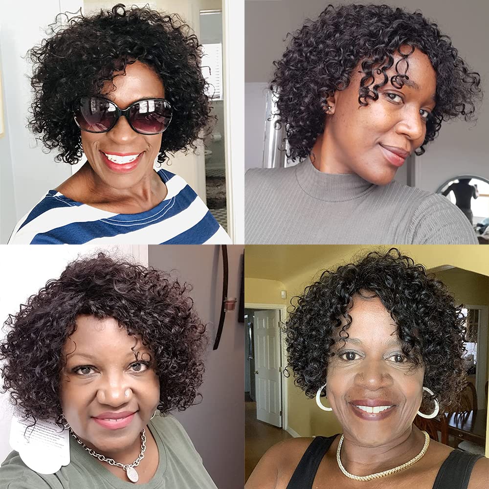 HUA wig cap adjustment with elastic straps offers secure fit and comfortable all-day wear