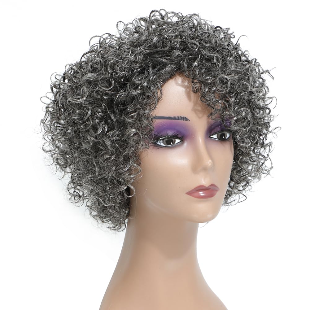 HUA grey glueless wig packaging in premium box ready for gifting