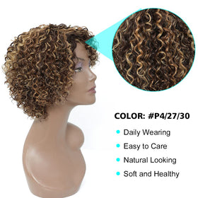 HUA vibrant curls with natural look and defined definition