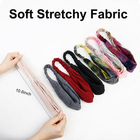 Huachi assorted colors headband pack to coordinate outfits