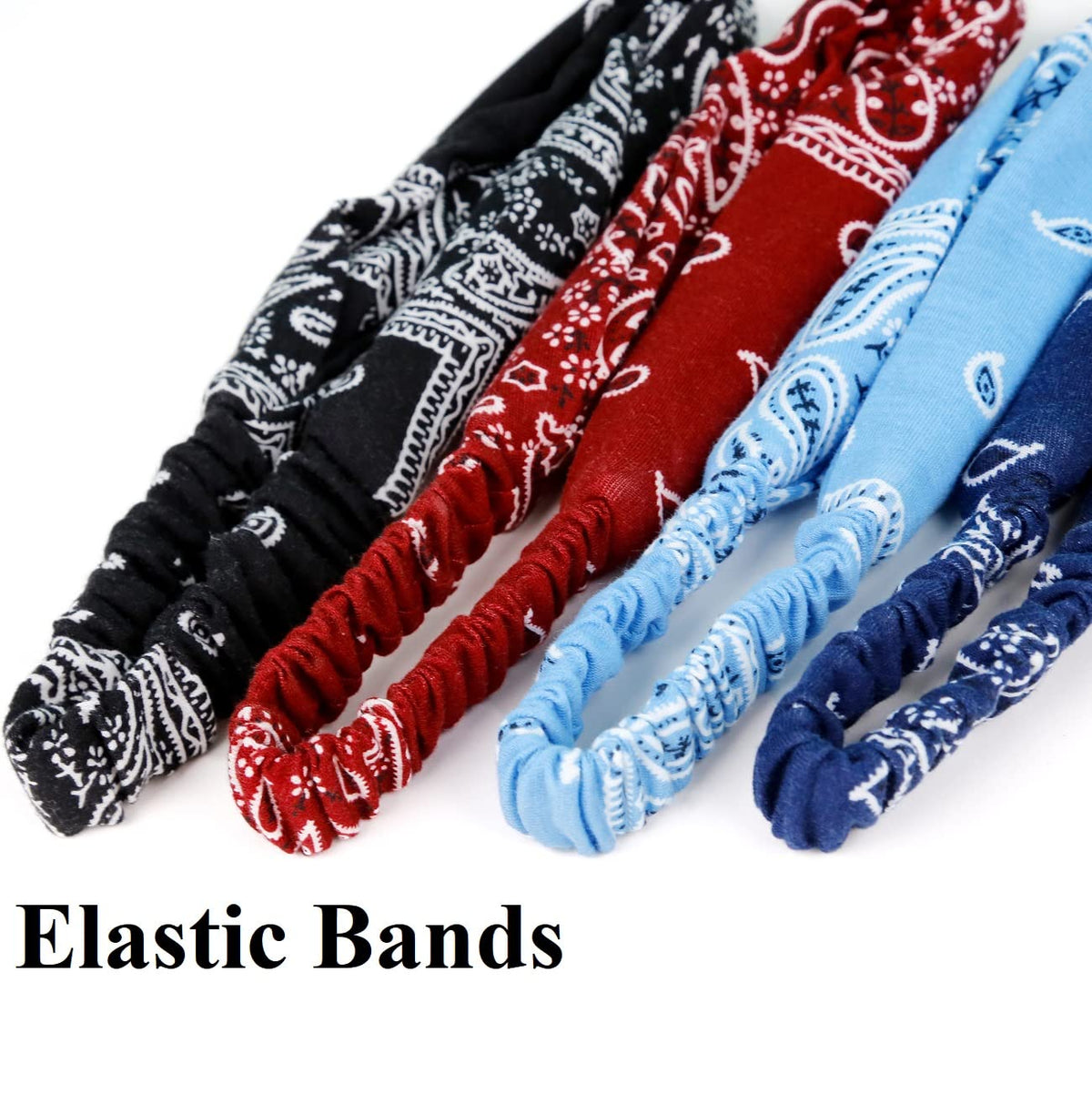 Huachi elastic-backed headband provides a non-slip grip for busy days.