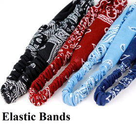 Huachi elastic-backed headband provides a non-slip grip for busy days.