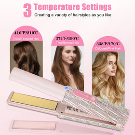 Huajun LCD with three temperature modes for versatile styling