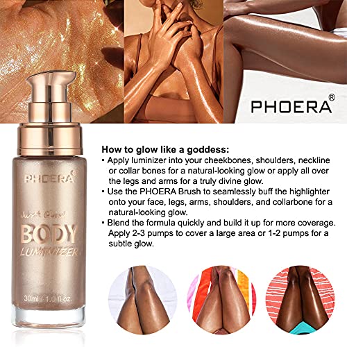 HuaQing PHOERA Metallic Gold 102 adds radiant warmth for luminous skin