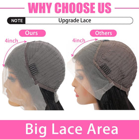 HUIDI 200 density wig for full, natural-looking silhouette