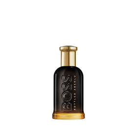 Hugo Boss Bottled Absolute Parfum Intense bottle viewed head-on for a confident, premium look.