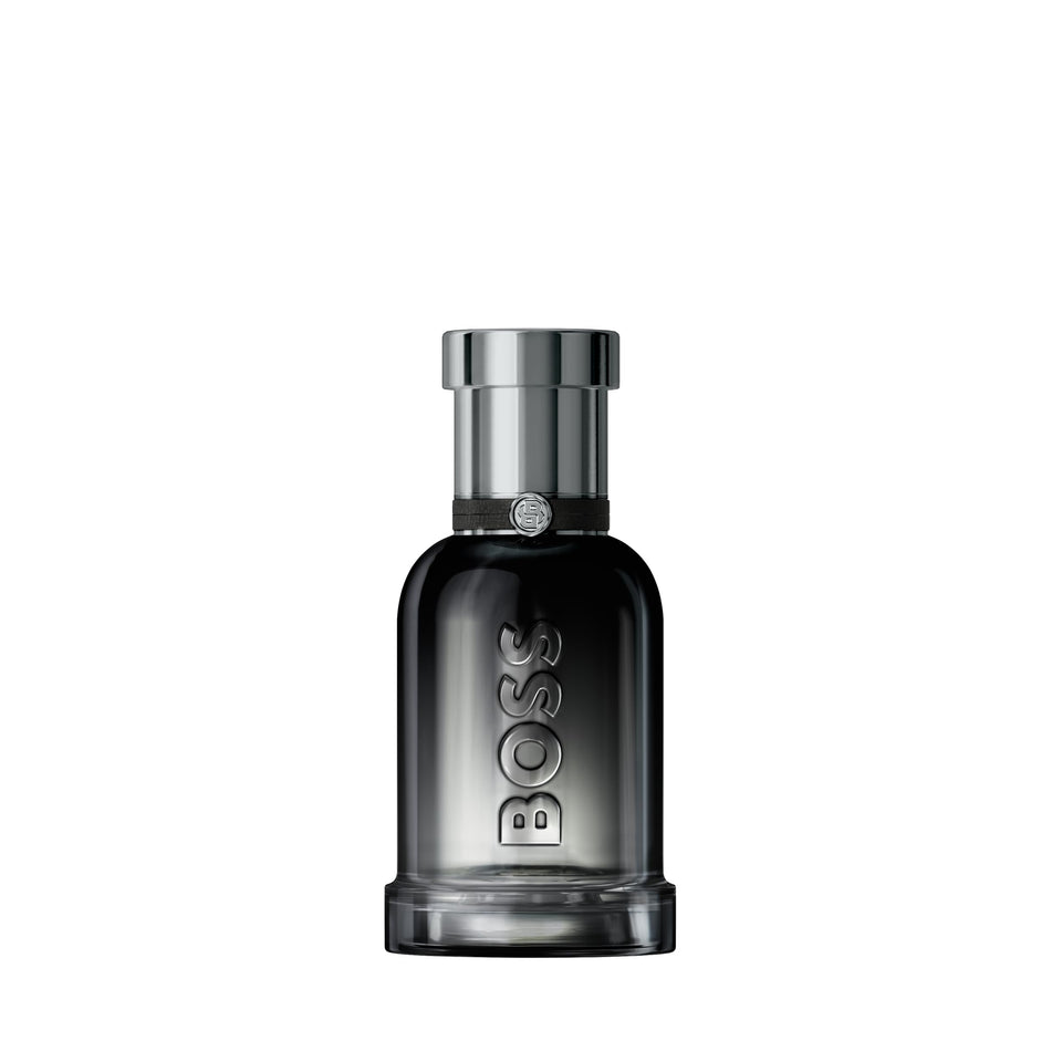 Hugo Boss Bottled Beyond bottle front shows premium design for confident daytime wear