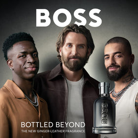 Hugo Boss Bottled Beyond close-up of ginger note for fresh energy