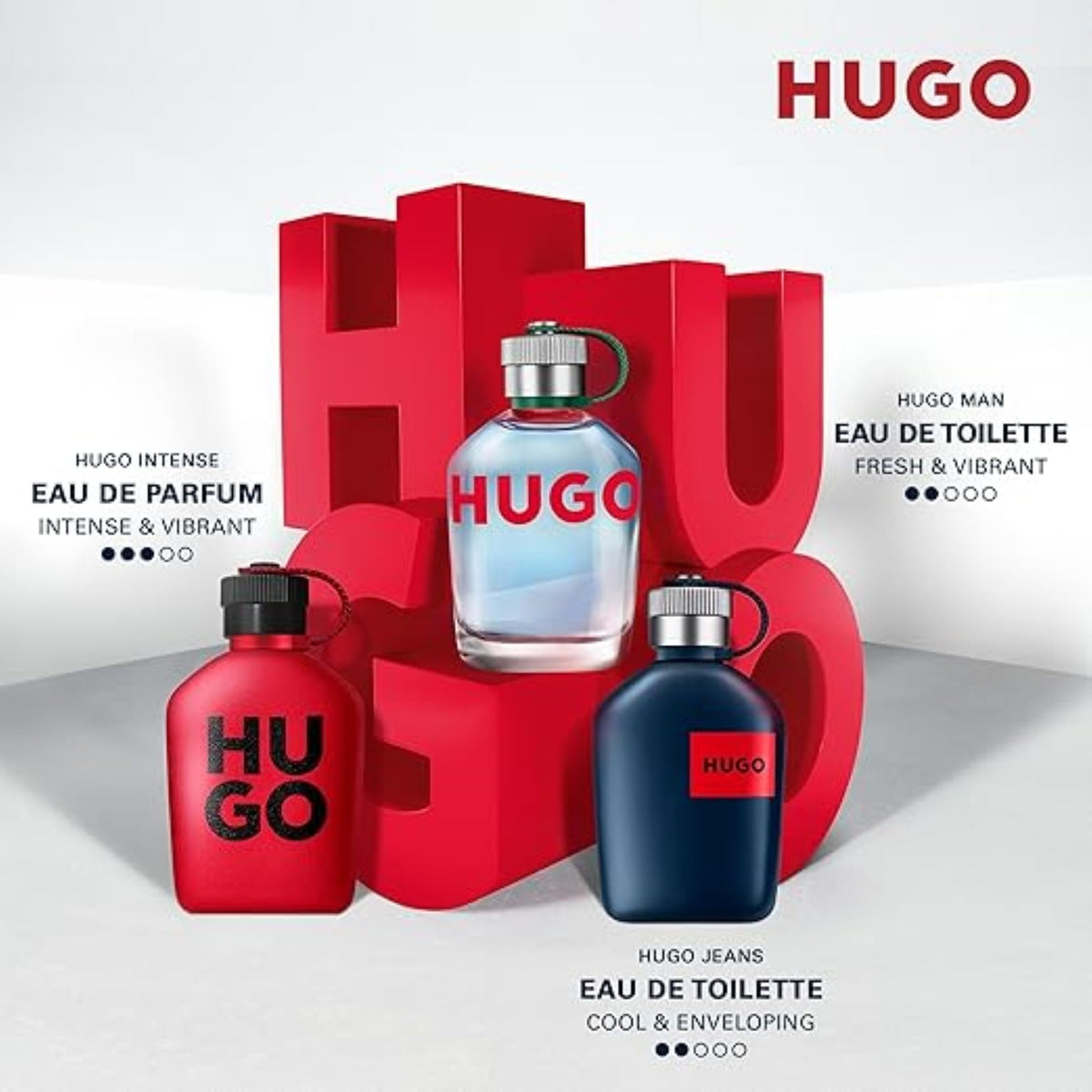 Hugo Boss Hugo Man aromatic-woody blend suitable for daytime wear.