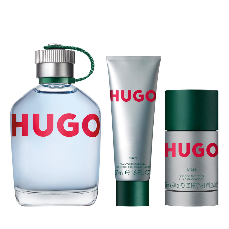 Hugo Boss Hugo Man EDT bottle shown for everyday wear.