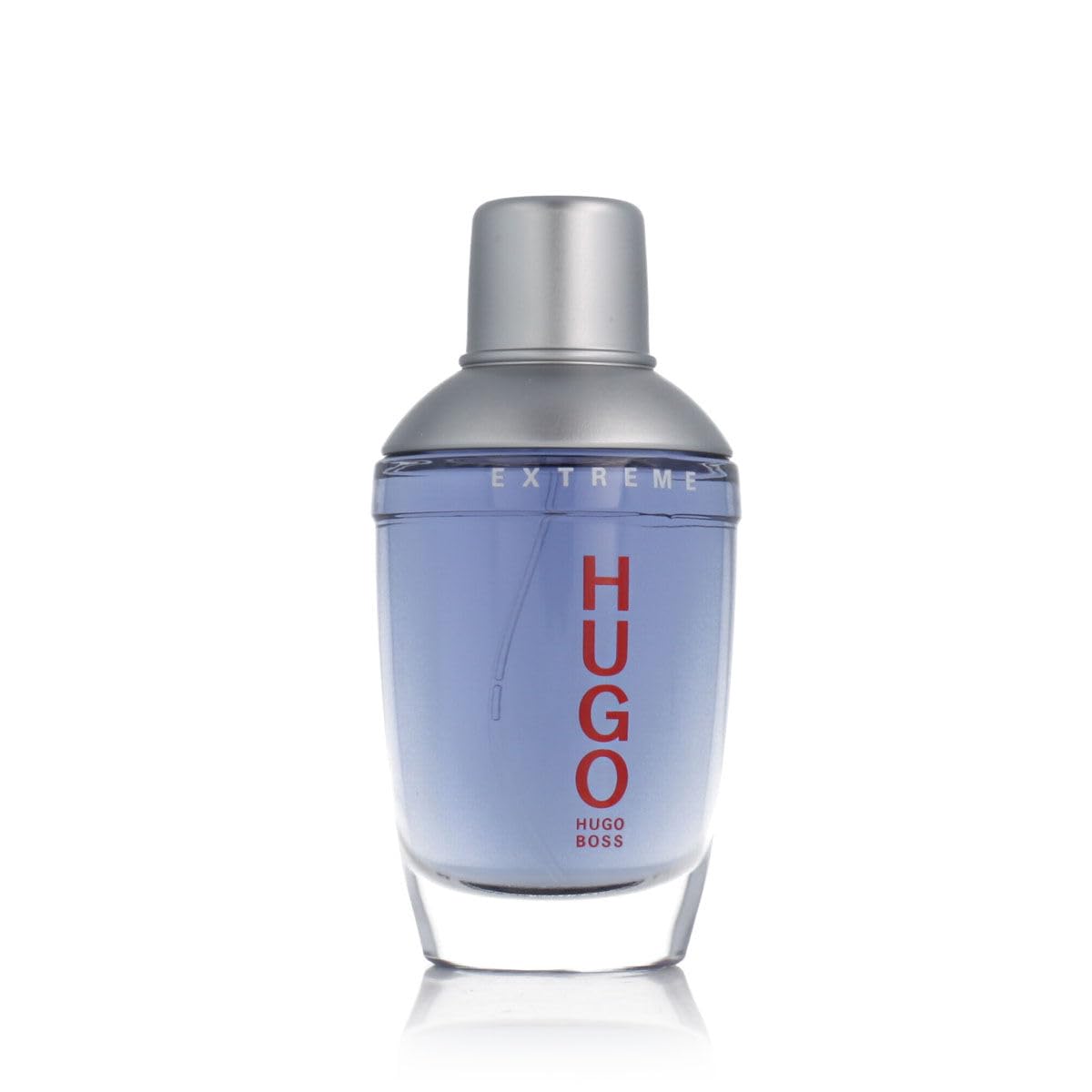 Hugo Boss MAN EXTREME packaging; sleek design hints at modern masculinity and longevity.