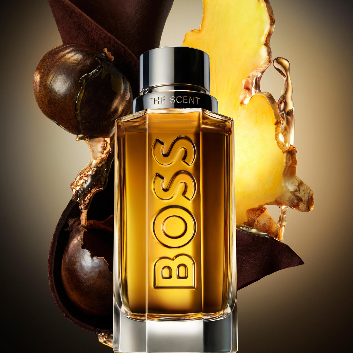 Hugo Boss The Scent Shower Gel amber-tinged juice, signature scent for refined mornings.