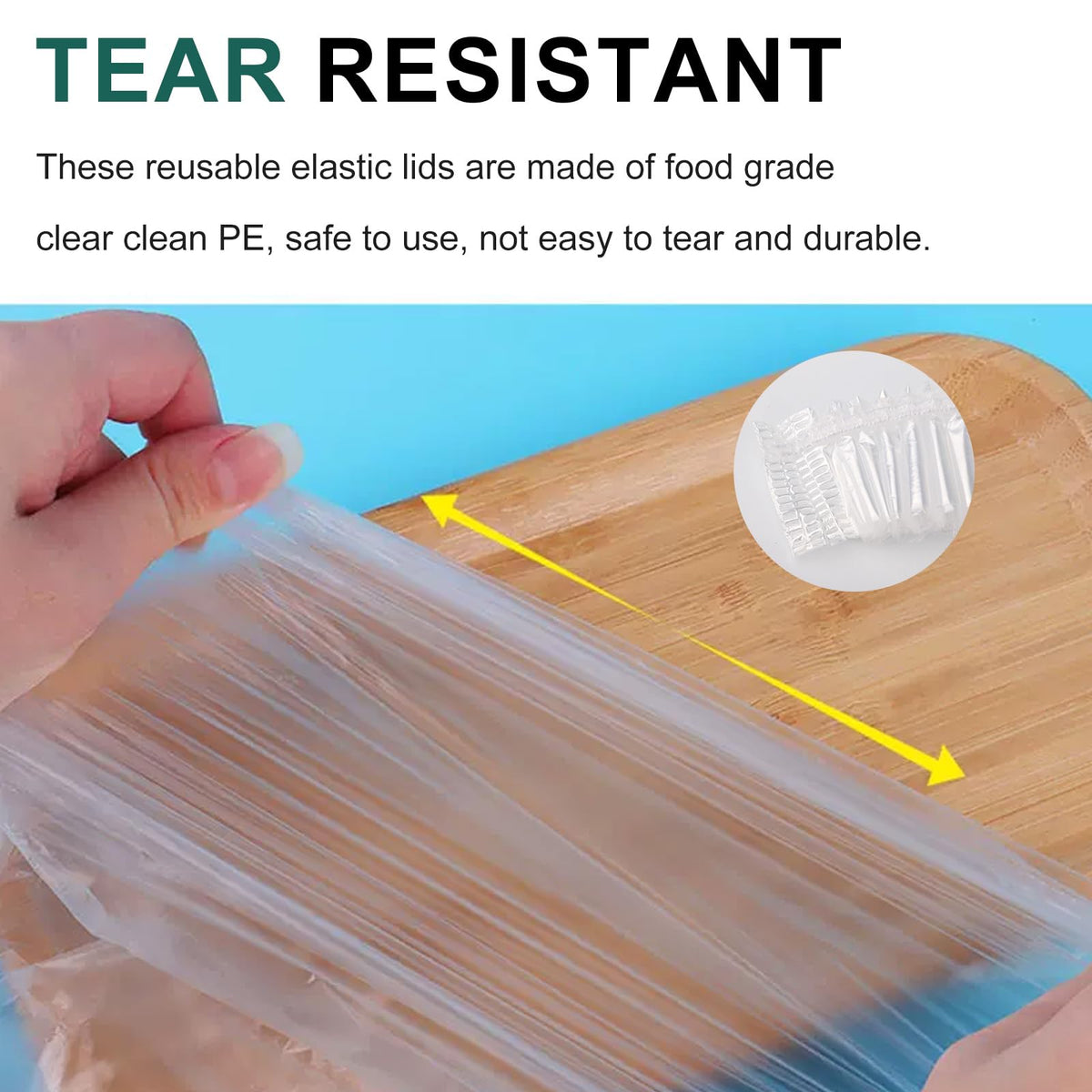 HUHKOUAE easy-to-use disposable cover with elastic bottom for fast setup.