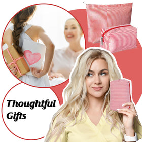 Huhumy gift set Valentine red pouch, stylish and thoughtful for loved ones