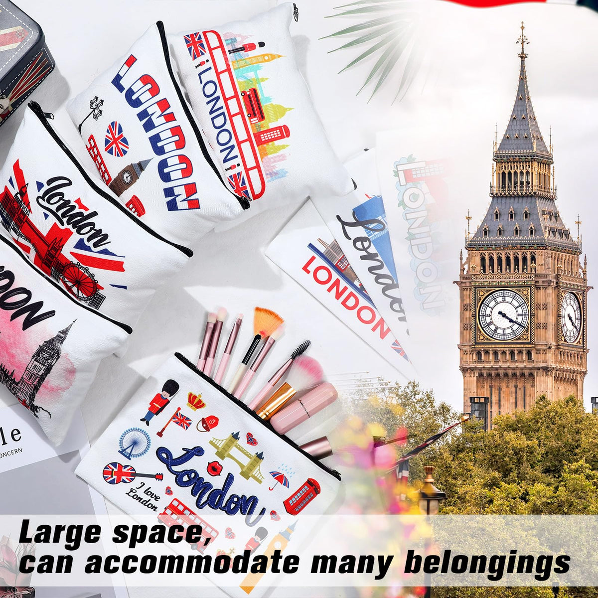 Huhumy London red phone booth cosmetic bag makes a stylish gift