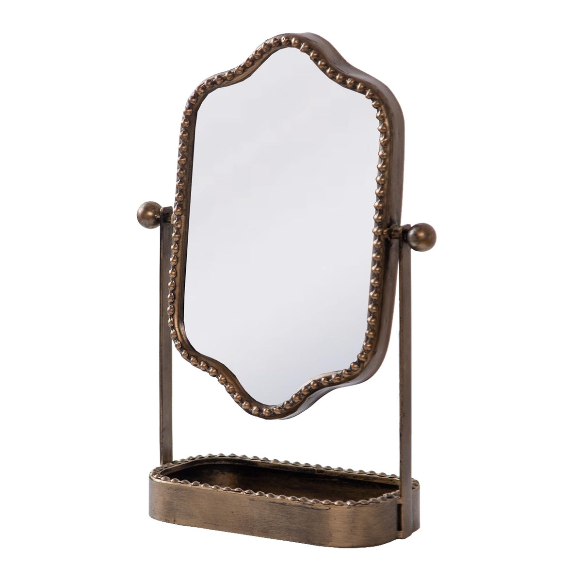 HuiDao mirror dimensions 16.5 by 11.8 inches for roomy reflection.