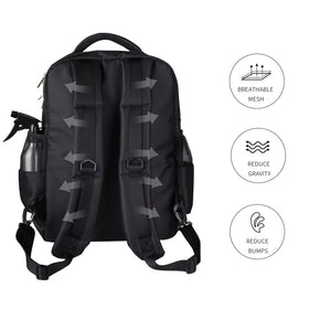 HUIMSWARM Barber Backpack organized interior for easy access to tools