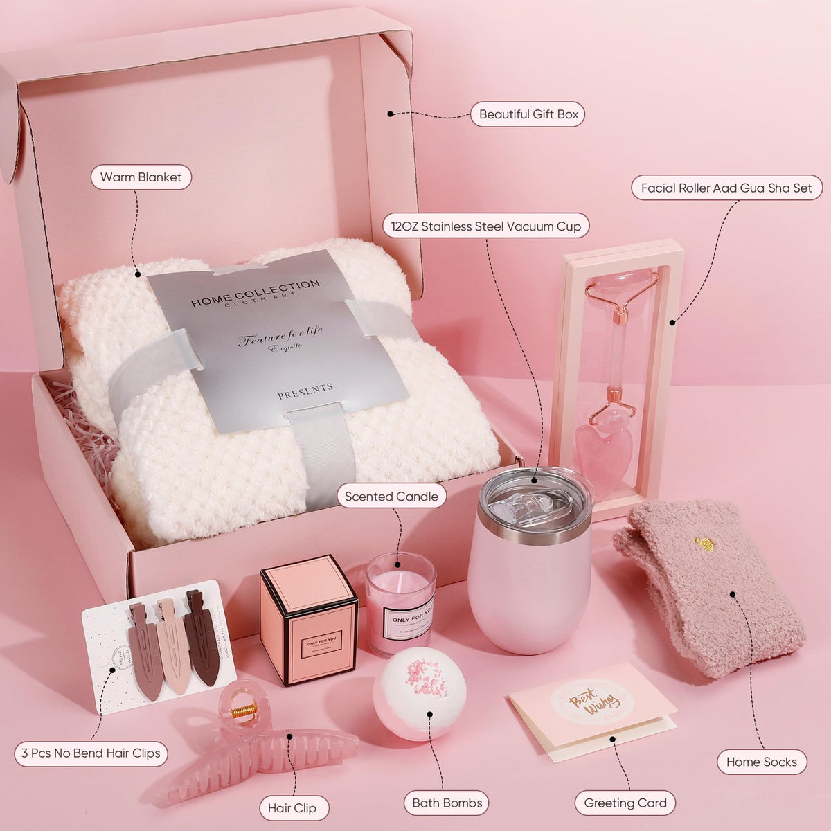HUIMYUE spa set essentials for relaxing self-care