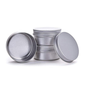 Hulless mini candle DIY container ready for small candles