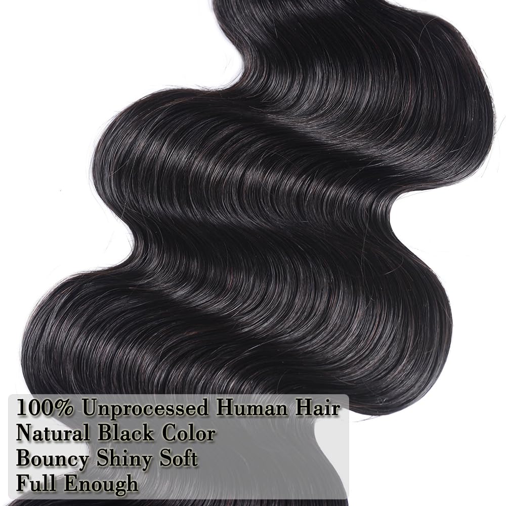 Hullran 12A body wave bundles 20-inch for dramatic length and movement.