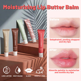 HULYHDP lip balm butter showcases non-sticky, transfer-proof finish