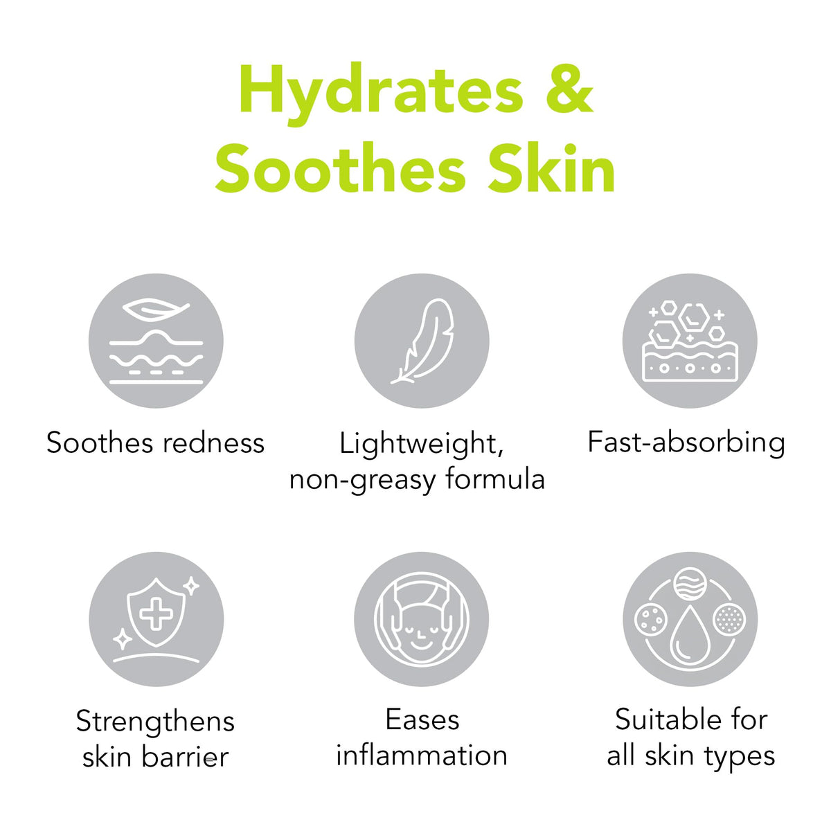 Humane aloe vera close-up highlighting soothing antioxidant-rich formula.