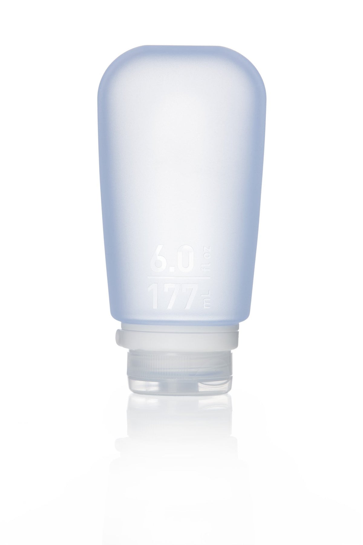 humangear GoToob+ XL bottle standing upright for easy filling and cleaning.