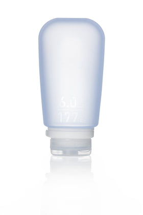 humangear GoToob+ XL bottle standing upright for easy filling and cleaning.