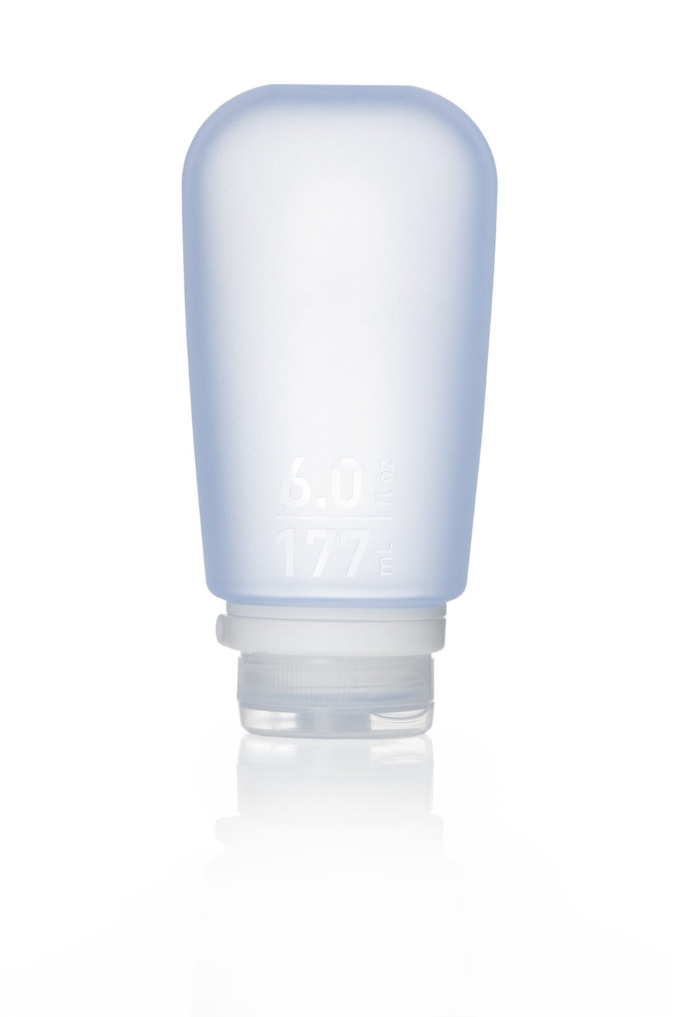 humangear GoToob+ XL bottle standing upright for easy filling and cleaning.