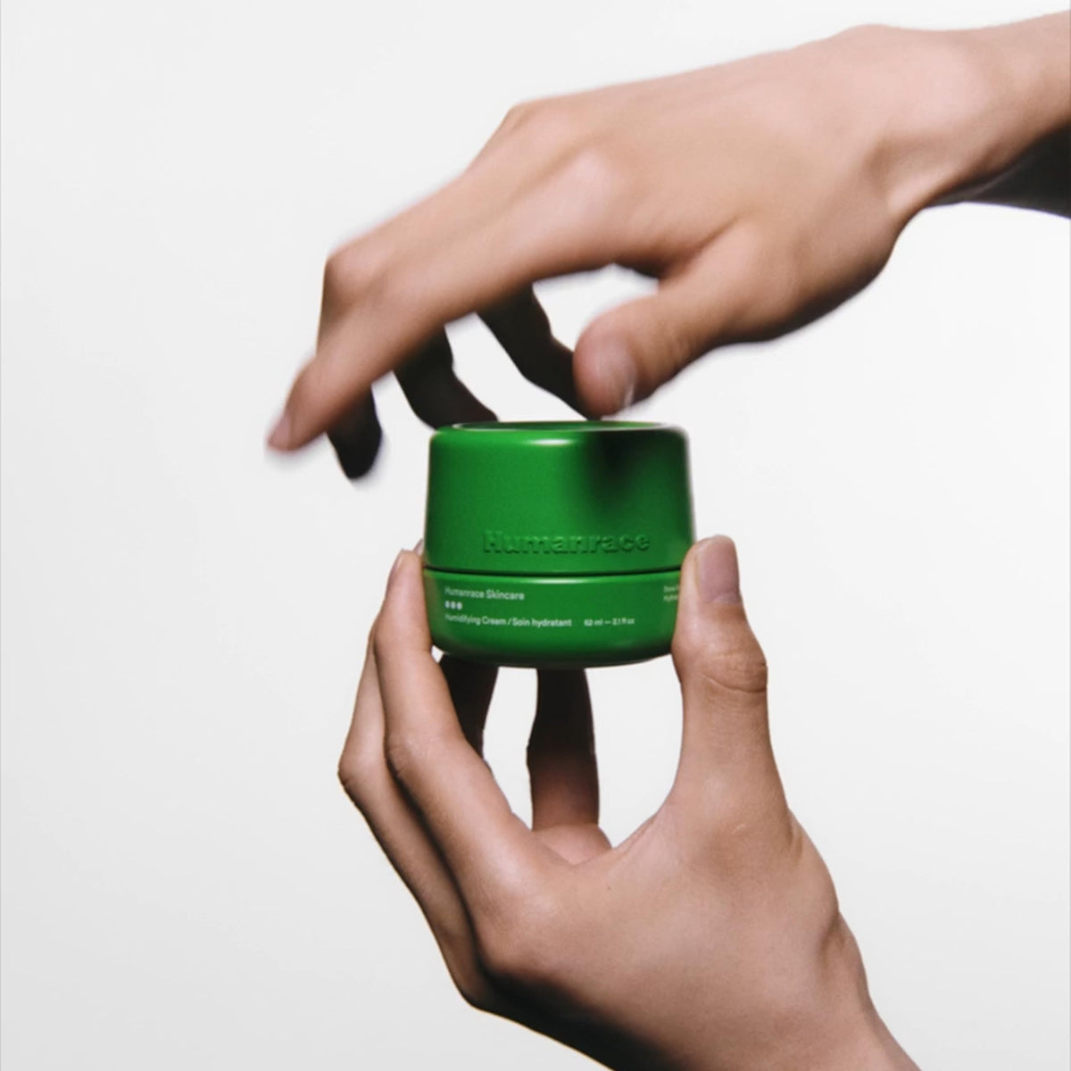 Humanrace refill option signals eco-friendly packaging and ongoing use