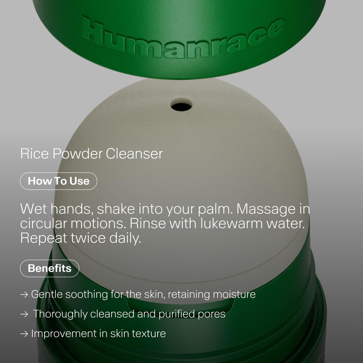 Humanrace Humidifying Cream jar ideal for lasting moisture and barrier hydration