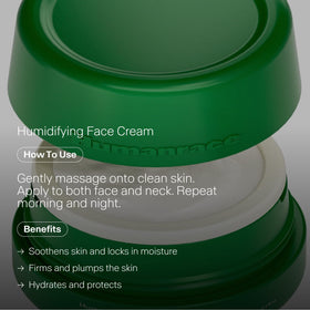Humanrace Lotus Enzyme Exfoliator in use for smoother, brighter skin