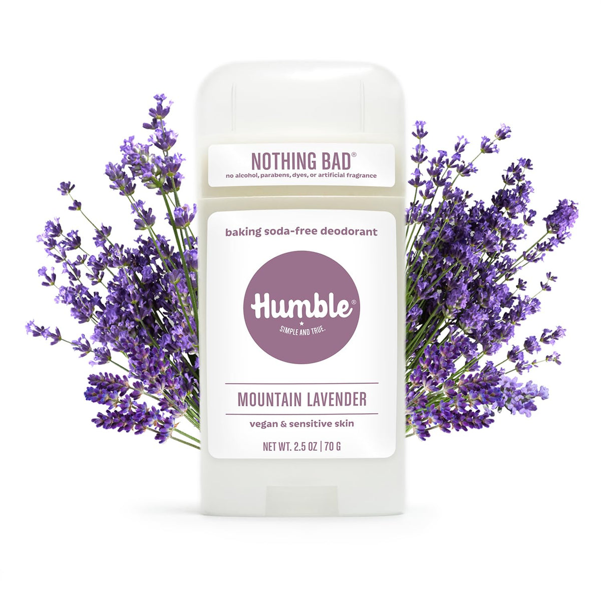 Humble cruelty-free badge signals ethical, animal-friendly skincare.