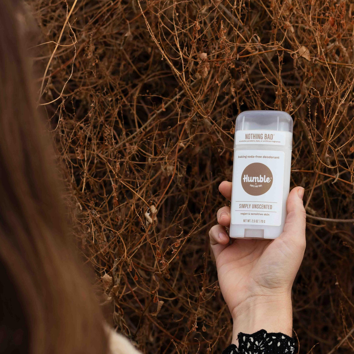 HUMBLE four-ingredient formula with MCT oil and magnesium hydroxide for everyday comfort